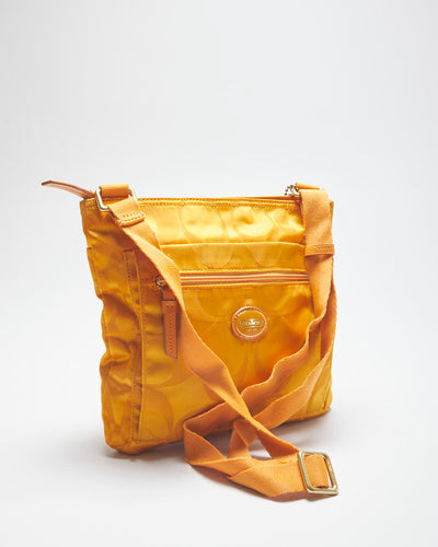 Vintage Y2K Coach Monogram Printed Side Bag