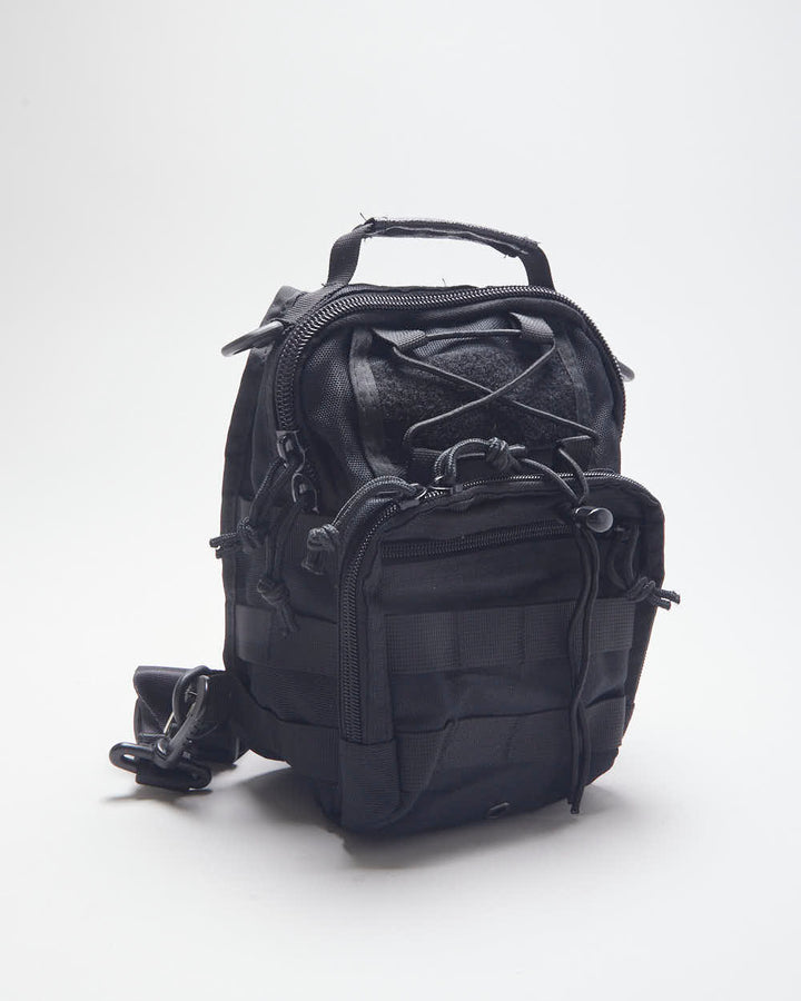 Vintage 2000's Military Style Multi Pocket Side Bag