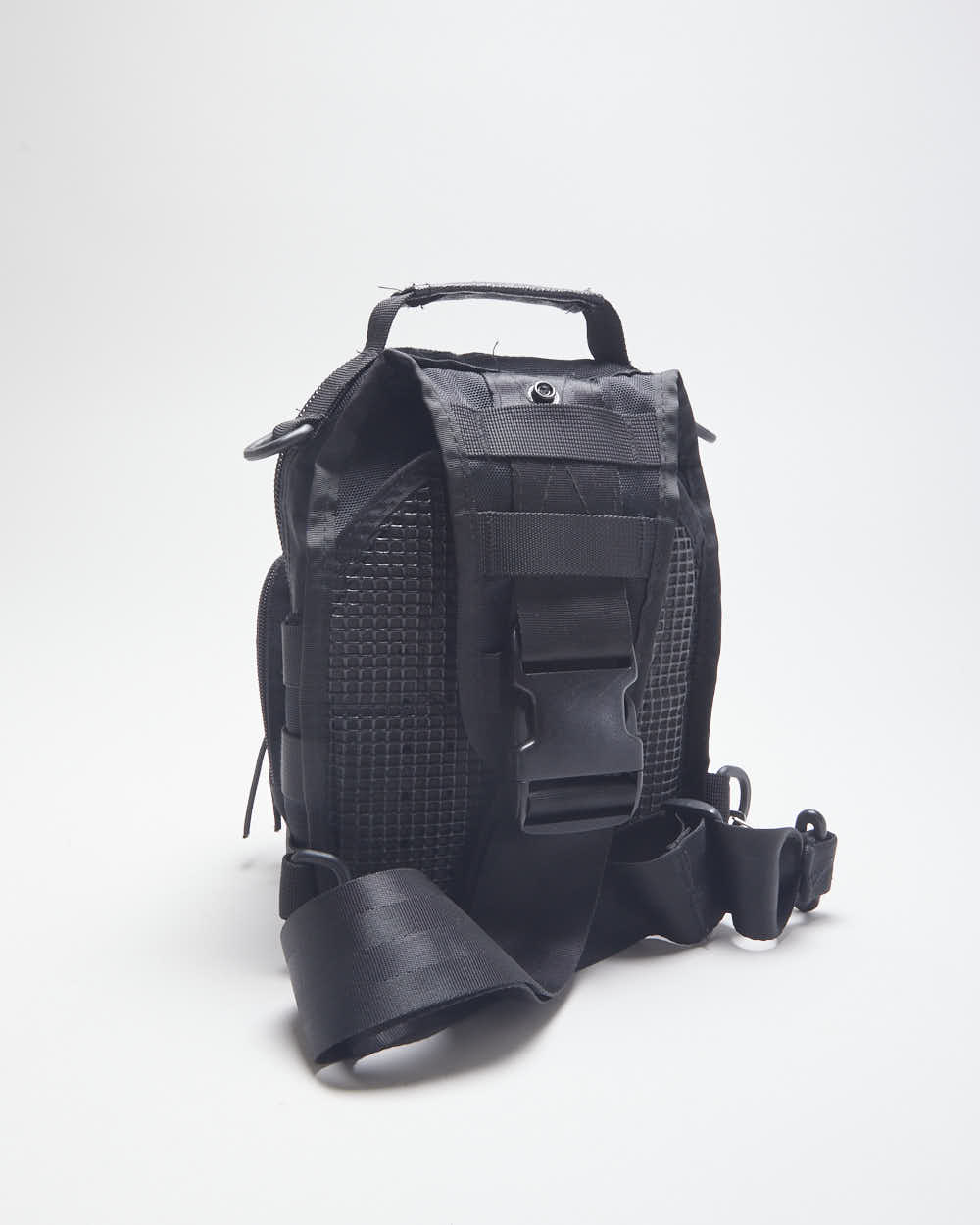 Vintage 2000's Military Style Multi Pocket Side Bag