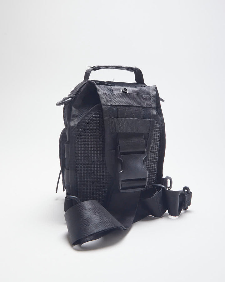 Vintage 2000's Military Style Multi Pocket Side Bag