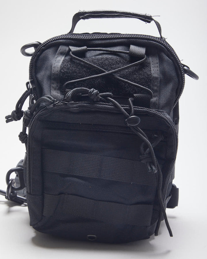 Vintage 2000's Military Style Multi Pocket Side Bag