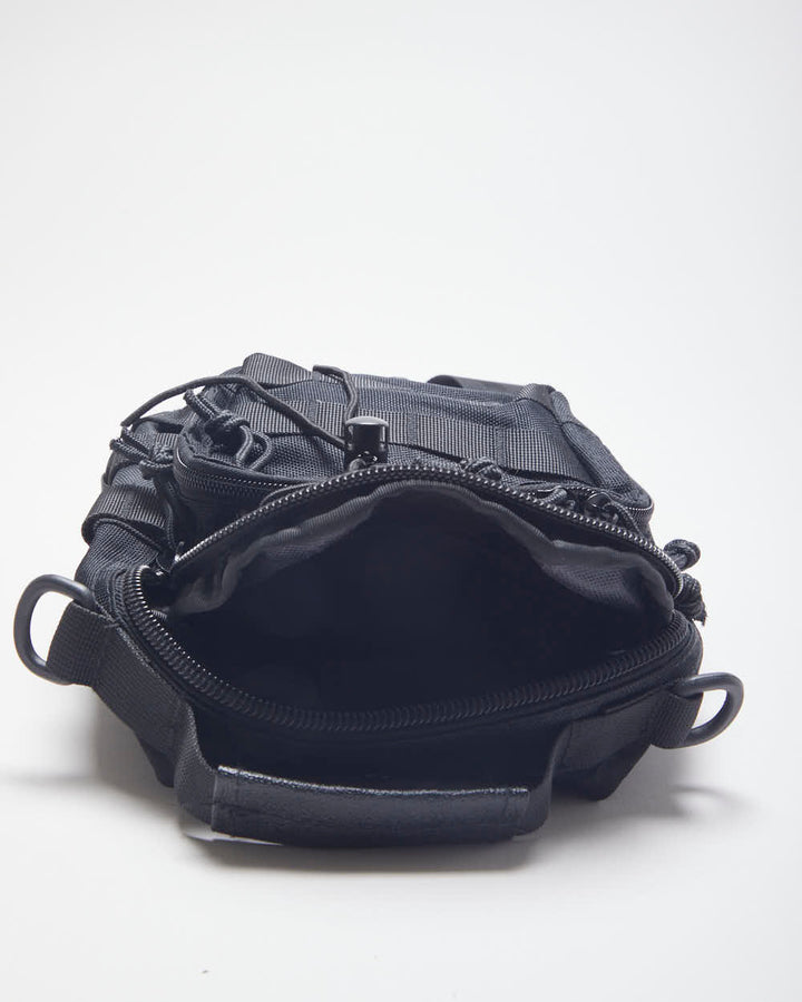 Vintage 2000's Military Style Multi Pocket Side Bag