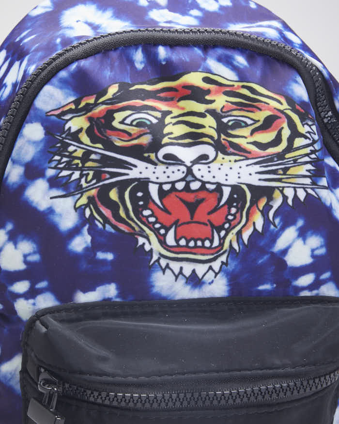 Vintage DSWT Y2K Ed Hardy Tiger Graphic Small Backpack