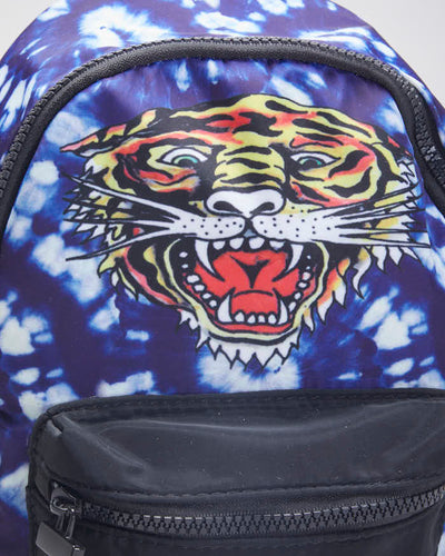 Vintage DSWT Y2K Ed Hardy Tiger Graphic Small Backpack