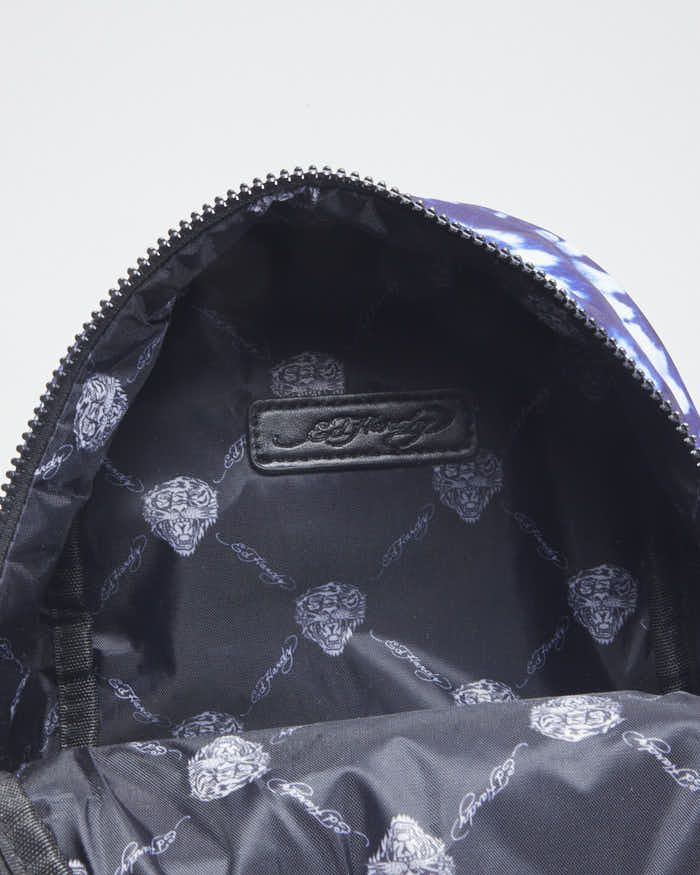 Vintage DSWT Y2K Ed Hardy Tiger Graphic Small Backpack