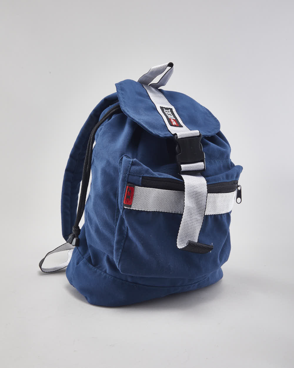 Vintage Diesel Drawstring Blue Rucksack