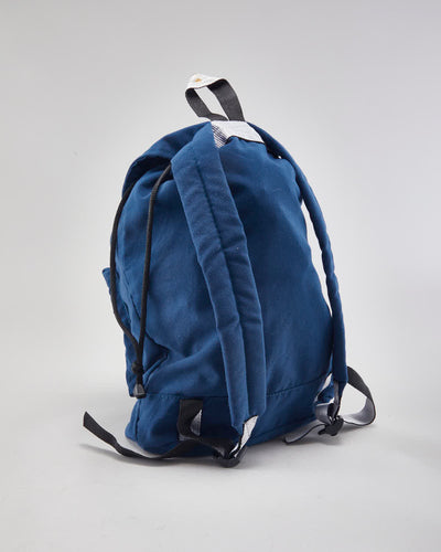 Vintage Diesel Drawstring Blue Rucksack