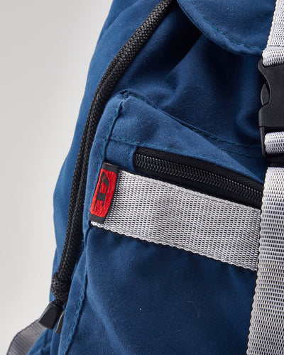 Vintage Diesel Drawstring Blue Rucksack
