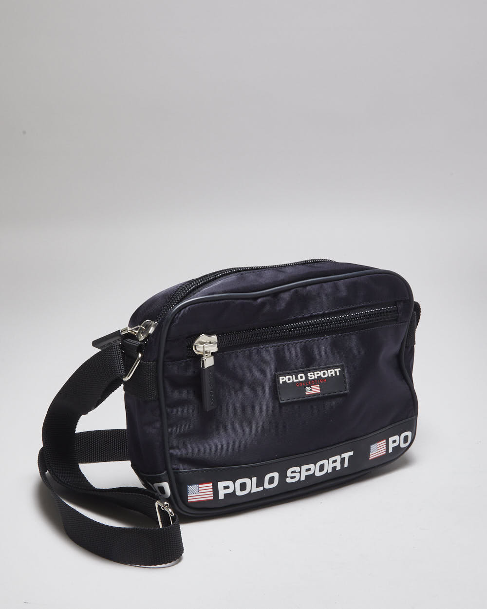 Vintage Polo Sport Navy Cross-body Bag