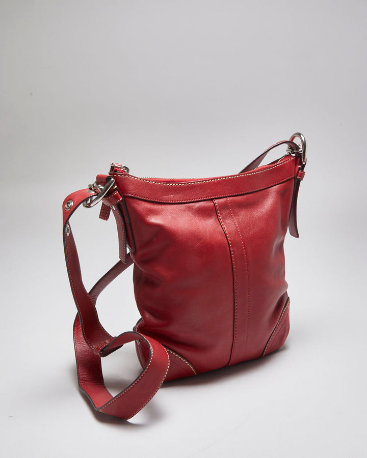 Coach Red Cross-body Bag