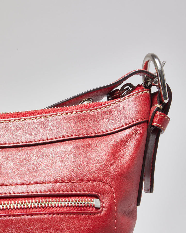 Coach Red Cross-body Bag