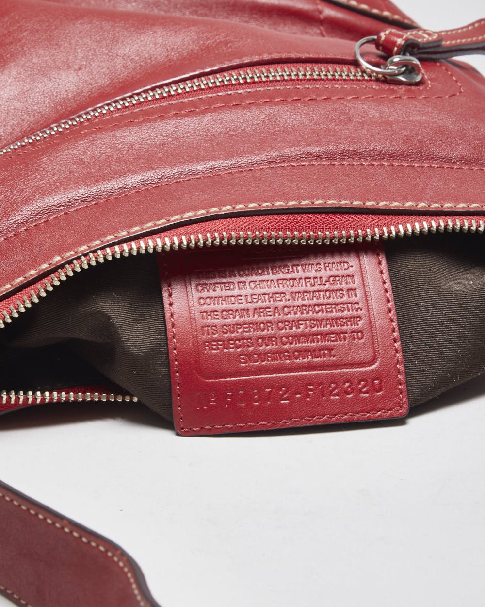 Coach Red Cross-body Bag