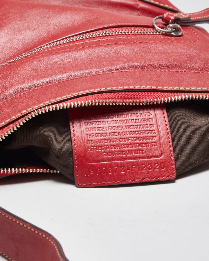 Coach Red Cross-body Bag