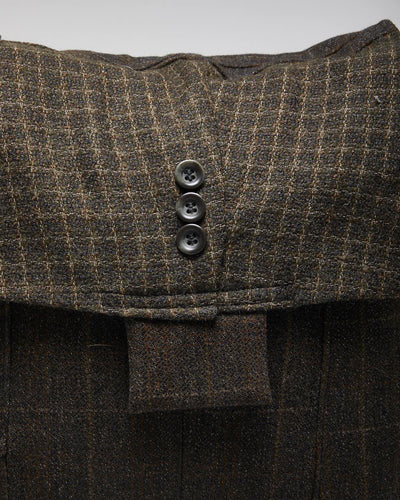 Vintage Moores Wool Satchel Bag