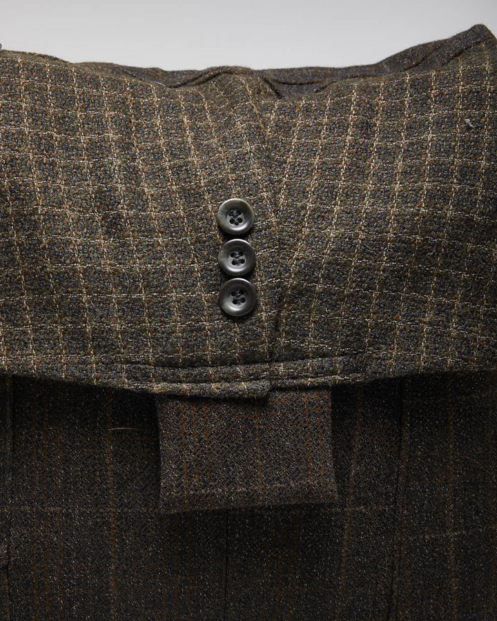 Vintage Moores Wool Satchel Bag