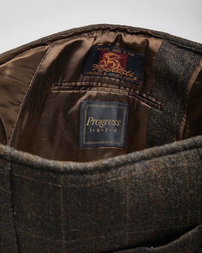 Vintage Moores Wool Satchel Bag