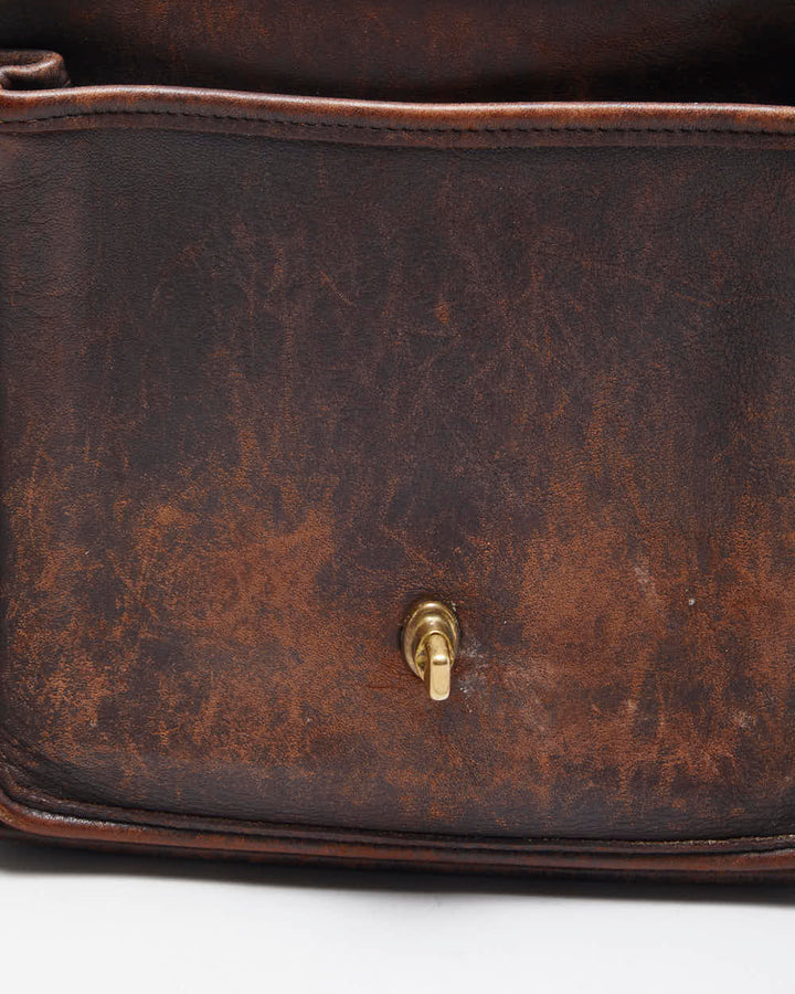 Vintage 80s Coach Station 5130 Satchel Bag