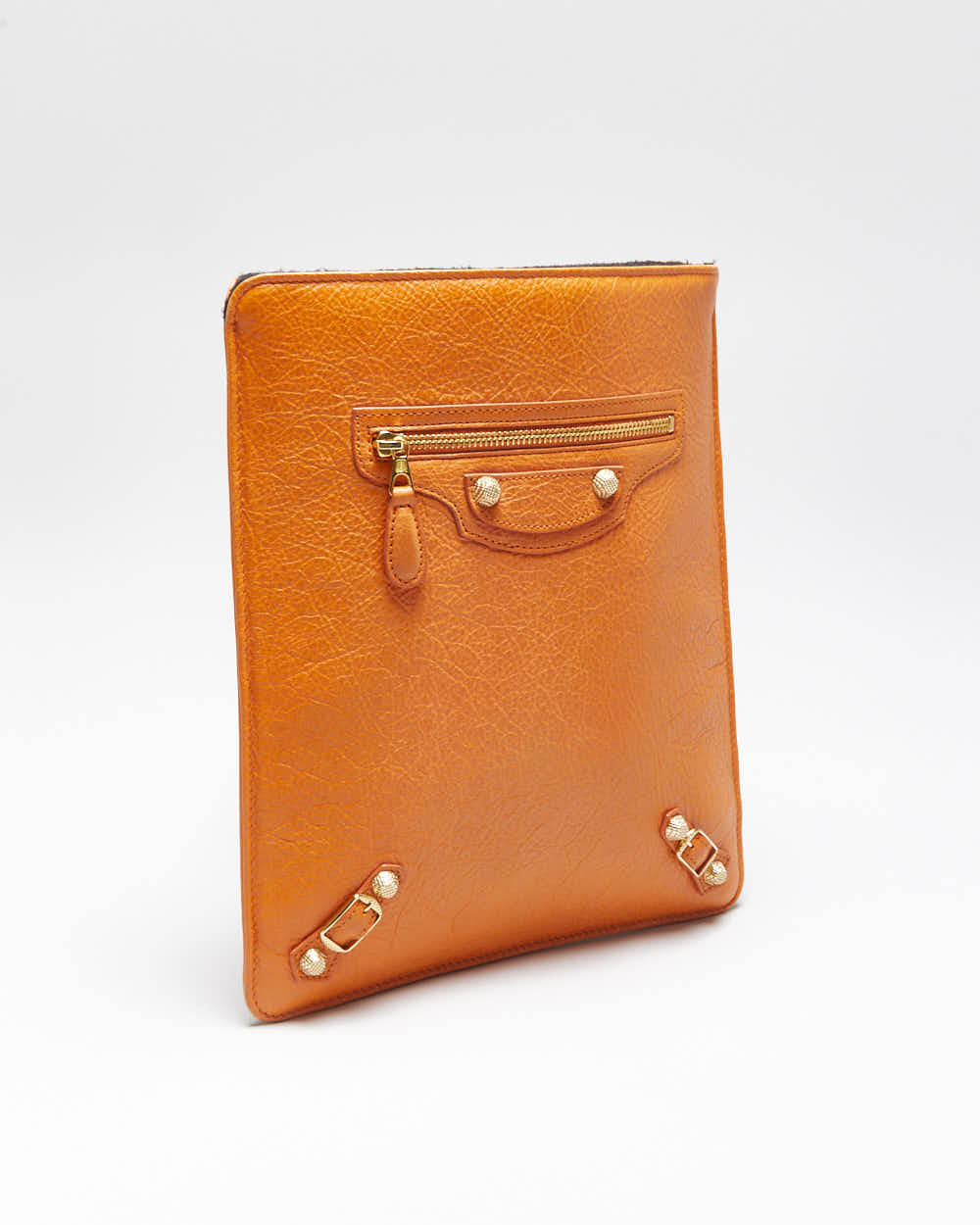 Balenciaga Orange Tablet Case