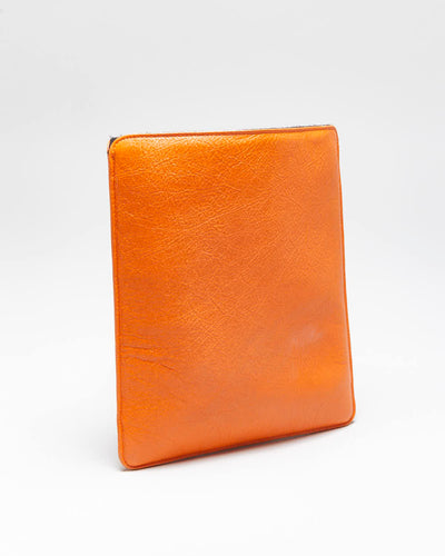 Balenciaga Orange Tablet Case