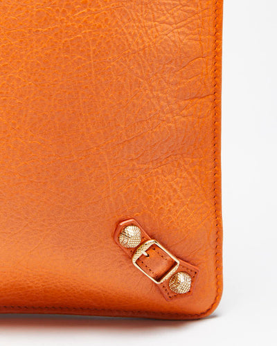Balenciaga Orange Tablet Case