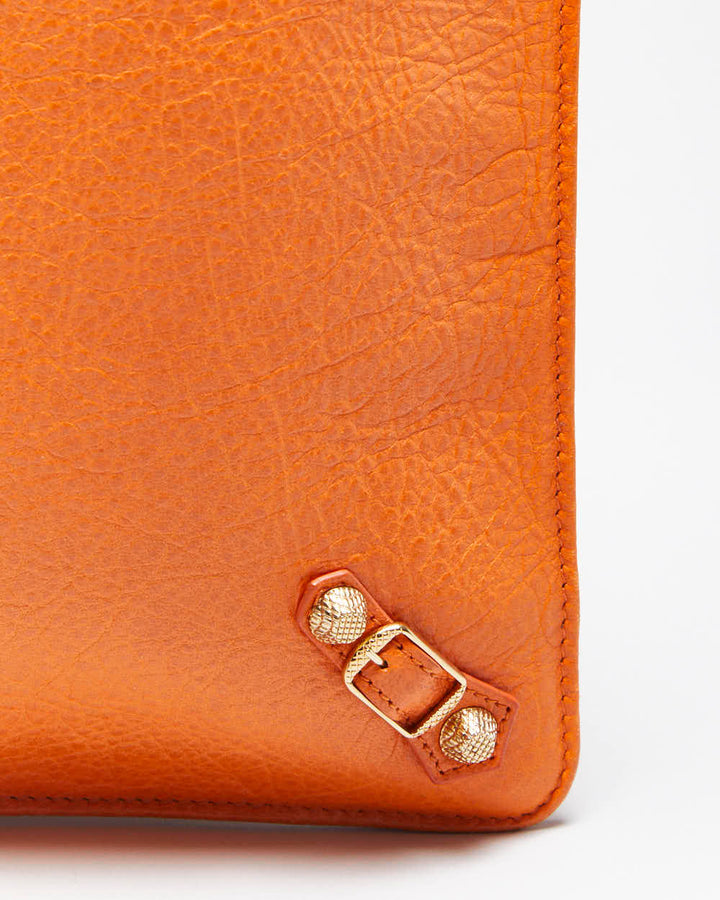 Balenciaga Orange Tablet Case