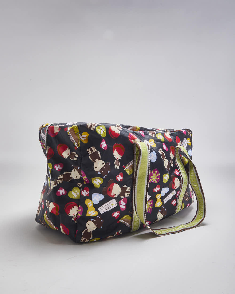 Deadstock Vintage Y2k 00s Harajuku Travel Duffel Bag