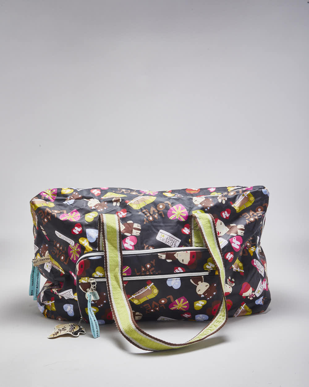 Deadstock Vintage Y2k 00s Harajuku Travel Duffel Bag