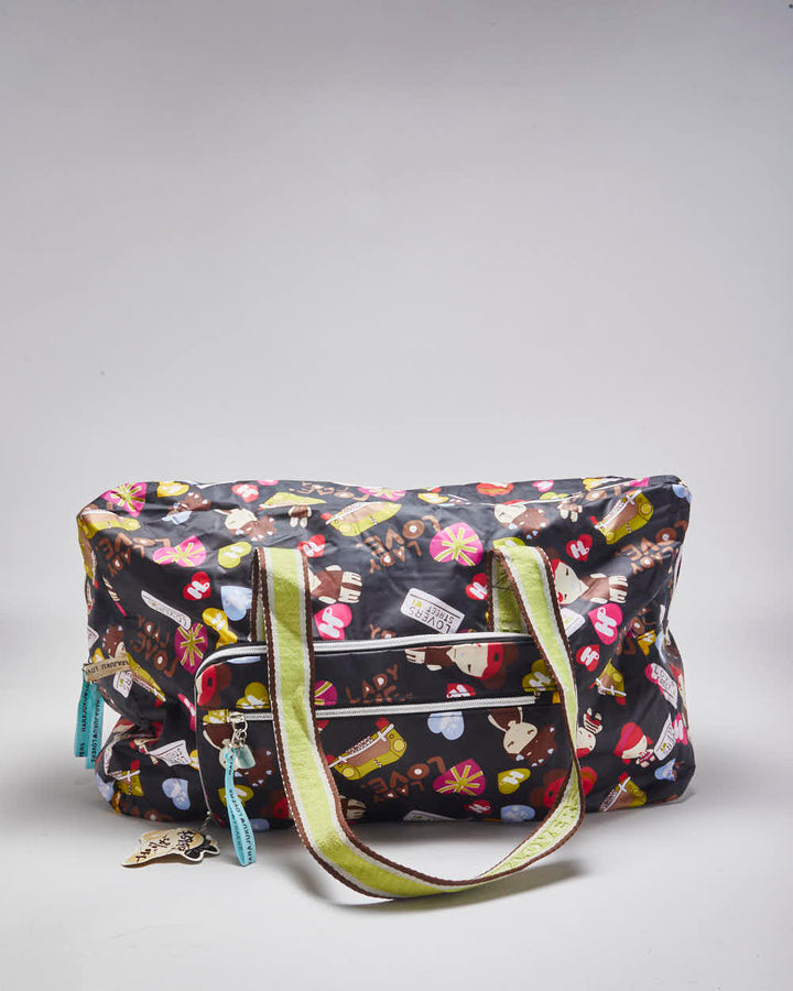 Deadstock Vintage Y2k 00s Harajuku Travel Duffel Bag