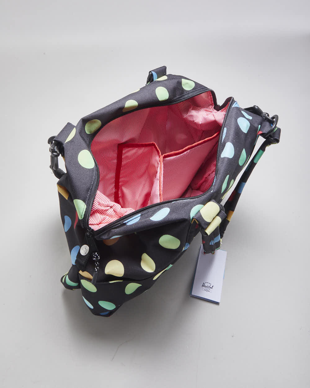 Deadstock Herschel Polka Dot Duffel Travel Bag
