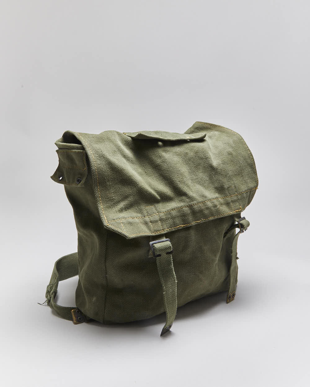 40s Vintage Military Canvas Rucksack