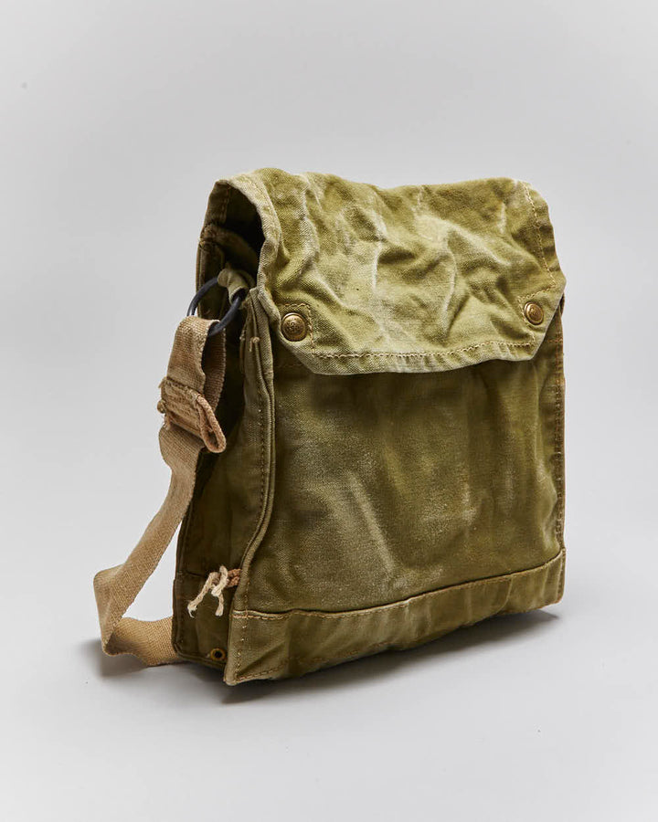 40s WW2 Vintage British Army MkVII Gas Mask Bag