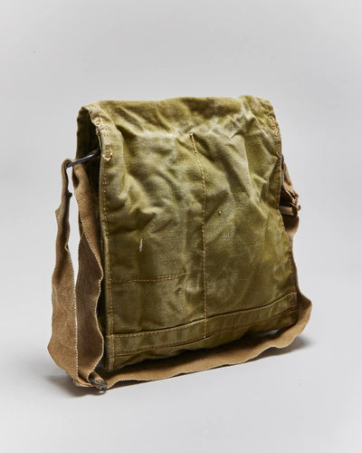 40s WW2 Vintage British Army MkVII Gas Mask Bag