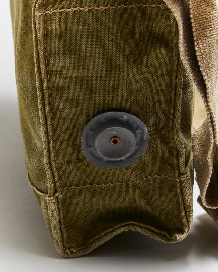 40s WW2 Vintage British Army MkVII Gas Mask Bag