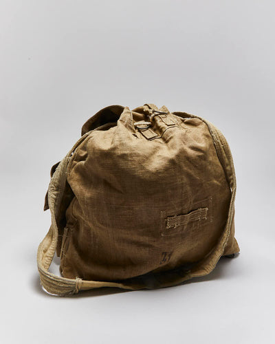 60s Vintage Czech Army Cotton Canvas Rucksack