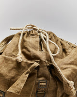 60s Vintage Czech Army Cotton Canvas Rucksack