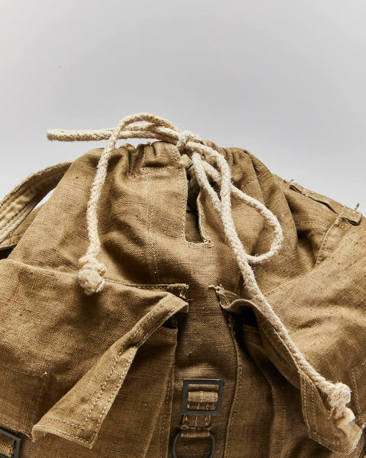 60s Vintage Czech Army Cotton Canvas Rucksack