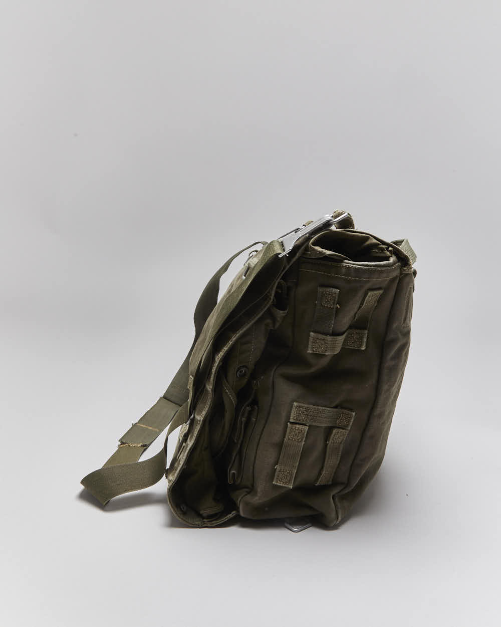 60s Vintage West German Army Satchel Bag