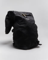 Vintage Military Style Black Cotton Canvas Duffle Bag