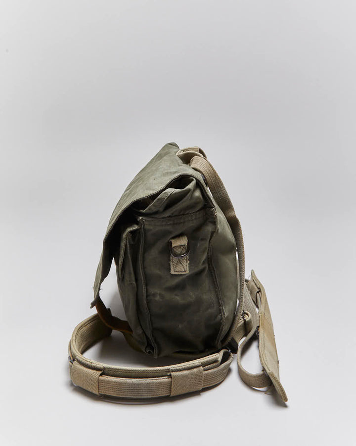 Vintage European Military Canvas Statchel