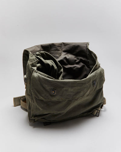 Vintage European Military Canvas Statchel