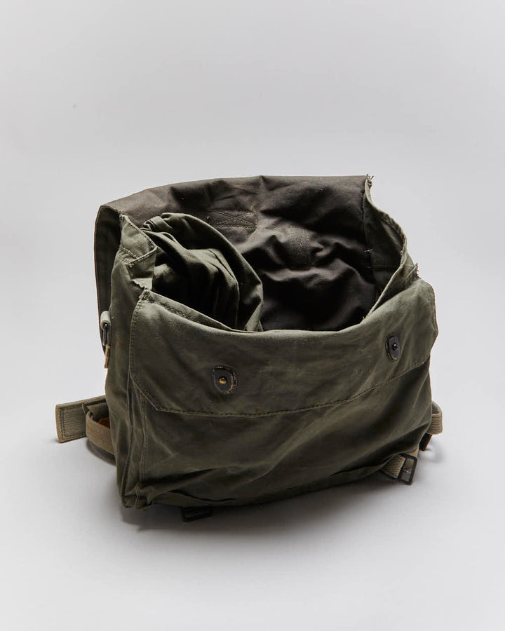 Vintage European Military Canvas Statchel