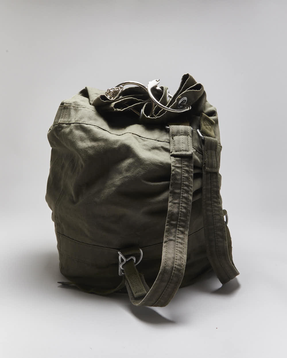 90s Vintage German Army Duffle Bag / Sea Bag 120L