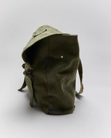 50s Vintage Military Coton Canvas Satchel Bag