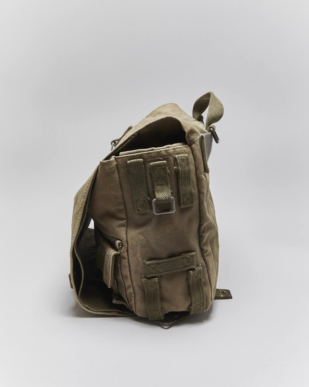 60s Vintage West German Army Satchel Bag