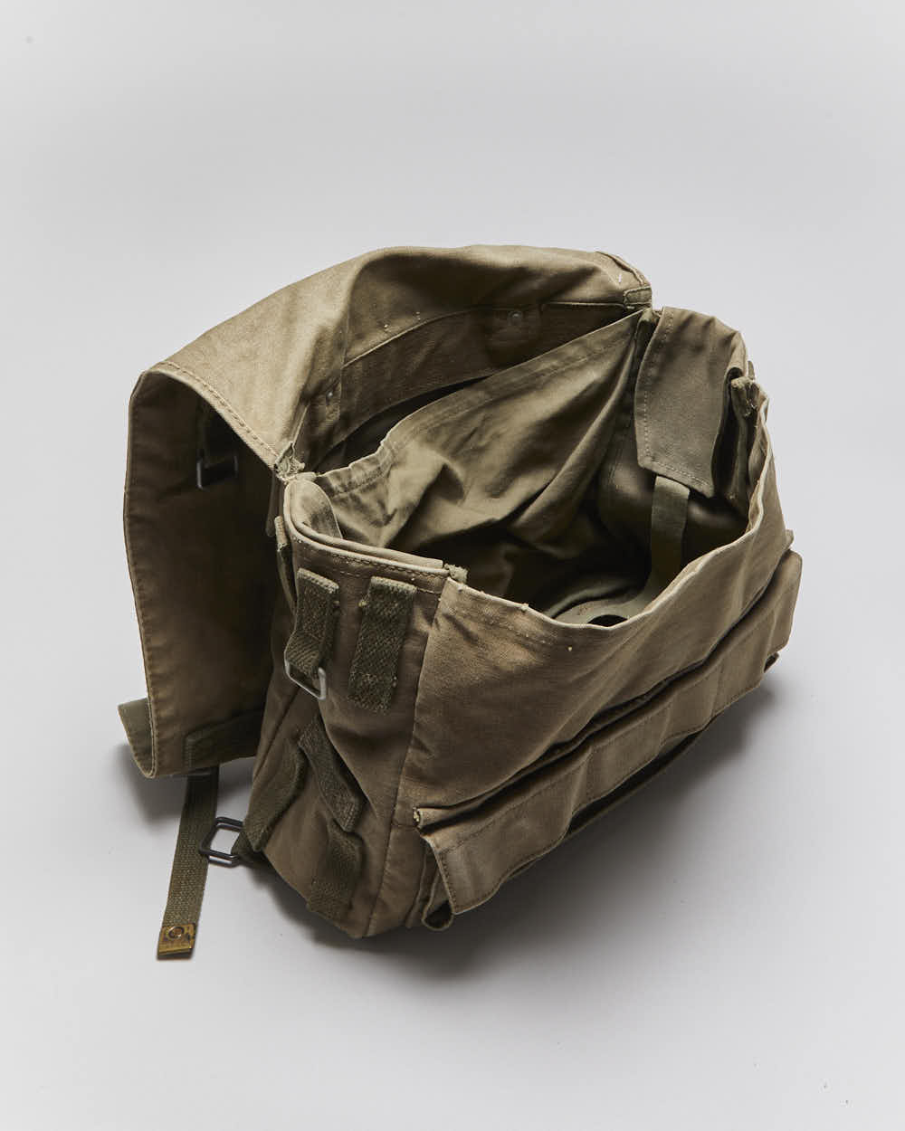 60s Vintage West German Army Satchel Bag