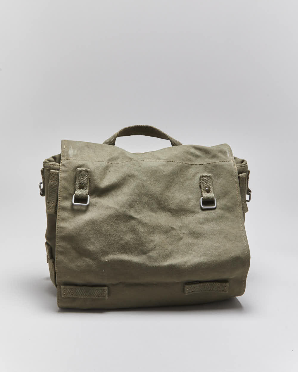 60s Vintage West German Army Satchel Bag
