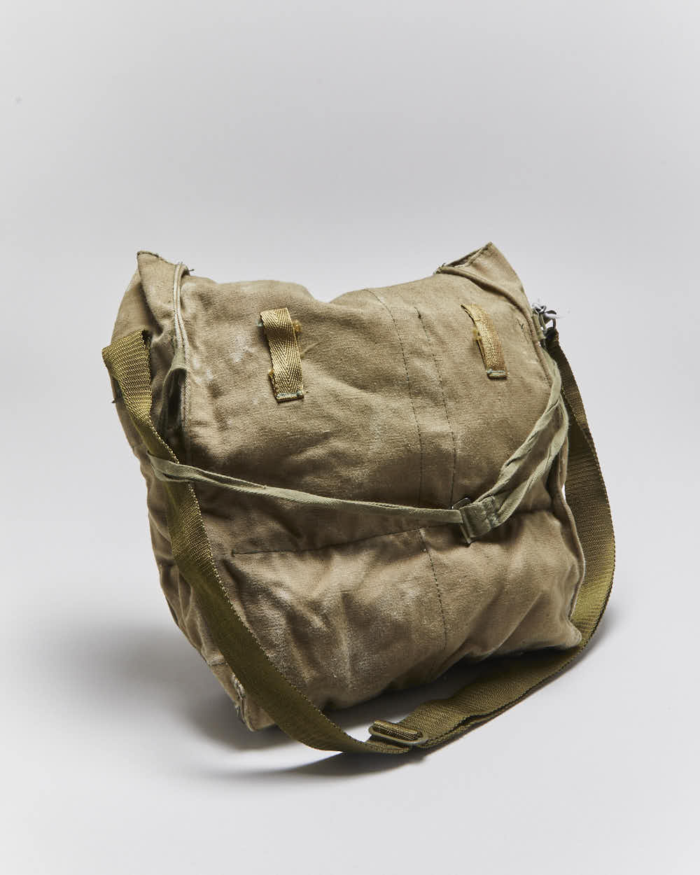 60s Vintage Czech Army Gas Mask Satchel Bag