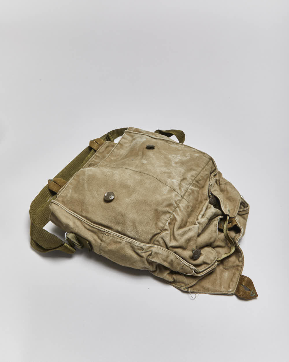 60s Vintage Czech Army Gas Mask Satchel Bag