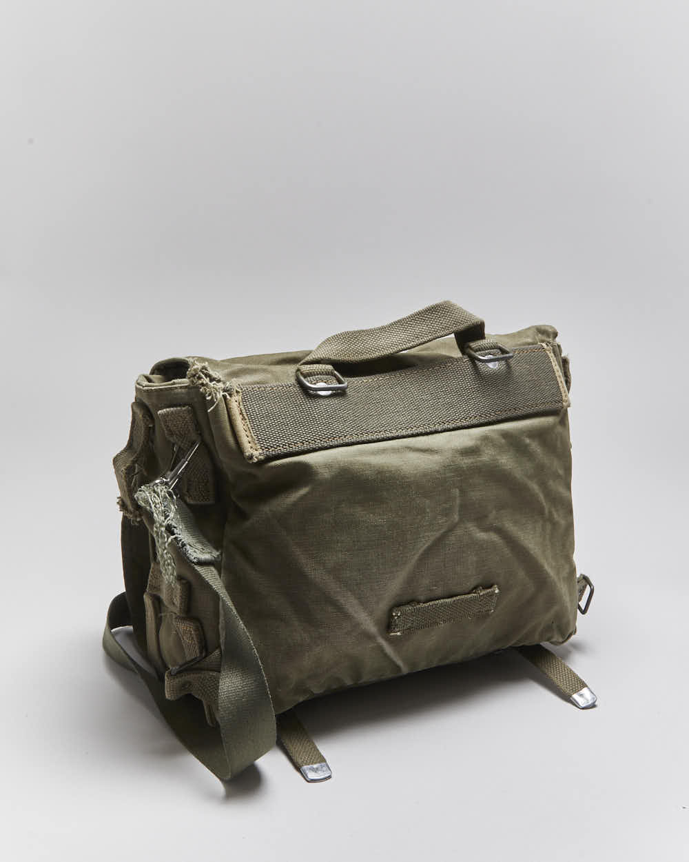 60s Vintage West German Army Satchel Bag