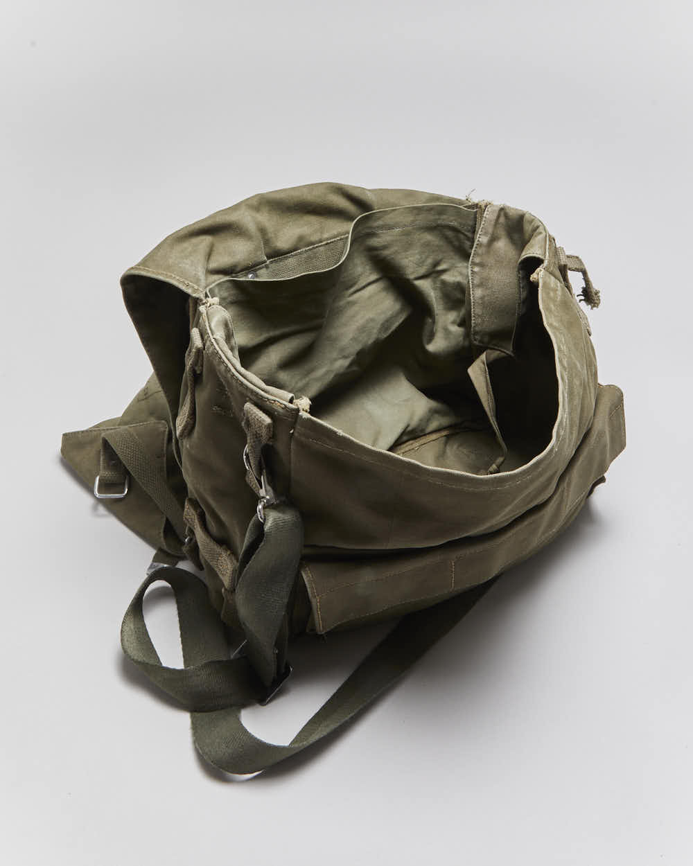 60s Vintage West German Army Satchel Bag